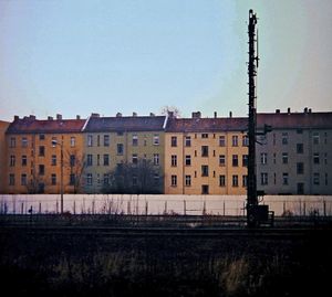 승강장에서 바라본 베를린 장벽, 1988년