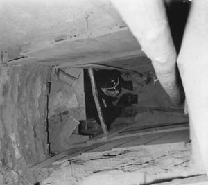 베를린 장벽 탈출 터널 발굴 현장, 1962년