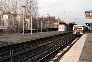 B 승강장과 A 승강장, 1992년