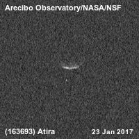 2017년 1월 23일 아레시보 추적 관측