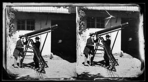 프랑스 툴루즈에서 1860년 일식을 관측하는 사람들. 사진 제공: 외젠 튀르타, 툴루즈 박물관.