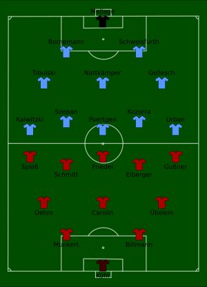 1935년 샤머포칼 결승전 경기 모습