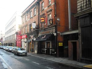 오코넬 거리에서 바라본 Sackville Place, 2012년 1월