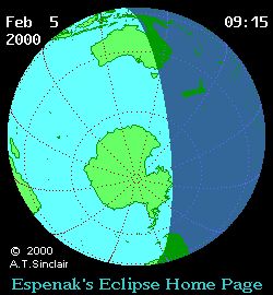 2000년 2월 5일 부분 일식