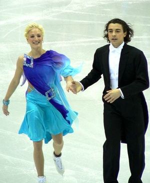 2005년 유럽 피겨 스케이팅 선수권 대회에서 프레이저와 루카닌