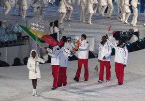 국가별 선수단 입장 중 세네갈 팀