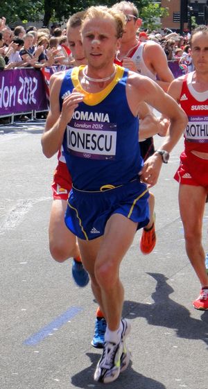 마리우스 이오네스쿠의 남자 마라톤.