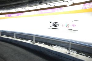 라트비아 2인승 썰매