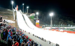 루스키 고르키 점핑 센터, 스키 점프 경기장.