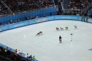 여자 1500m 준결선에서 베르나데트 헤이둠