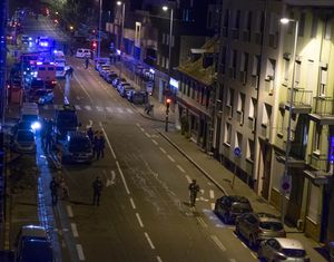 공격 몇 시간 후 노이도르프에 출동한 경찰