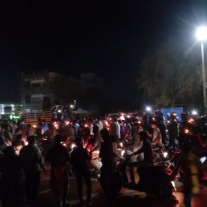 메사나, 구자라트에서 조직된 촛불 행진