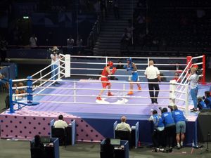 헤르기 바시아단(파란색) vs. 리첸(빨간색)