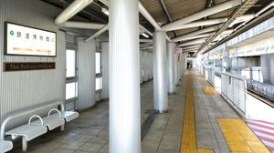 1번선 승강장 (2021년 5월)