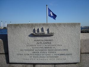 덴마크 코펜하겐에 있는 MS 유틀란디아 기념비
