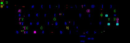 Tamazight (국제) 자판 배열