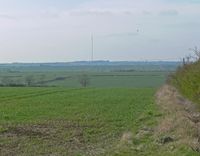 레스터셔 시골 지역에 자리한 월섬 송신소