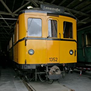 독일 기술박물관에 전시 중인 1352호(구 603호), 2018년