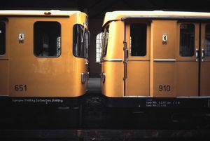 슐레지셰스 토어역의 A3L 82와 A3 66, 1987년
