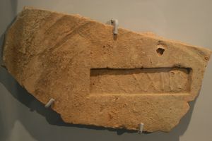 라인자베른에서 발견된 벽돌 도장 LEG XXIR