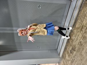 멜버른에서 열린 크런치롤 엑스포 오스트레일리아 2022에서 모니카 코스프레