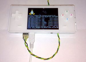 리눅스 포트의 알파 버전을 실행하는 Dingoo