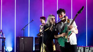 로열 앨버트 홀에서 함께 공연하는 요크와 윌리엄스