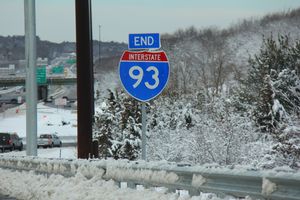 I-93 남쪽 종점 (매사추세츠주 캔턴)