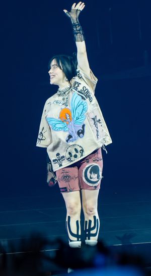 2022년 6월 16일 O2 아레나에서 열린 Eilish의 월드 투어