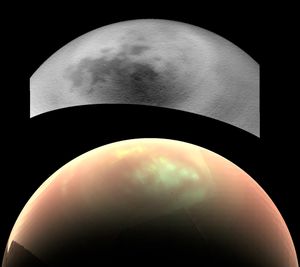 타이탄의 신비로운 구름