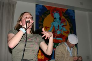 2007년 4월 스탠퍼드 대학교에서 랩을 하는 K.플레이