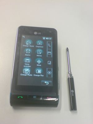 전원을 켰을 때의 모습