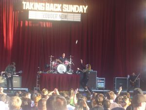 Projekt Revolution 투어에서 Taking Back Sunday, 2007년 8월 19일