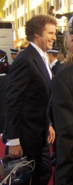 [[윌 페렐]]이 [[2007 골든 글로브 시상식]]의 레드 카펫에 있는 모습