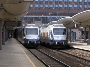 오슬로 중앙역의 72.033과 72.109