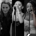 왼쪽부터: 시반 도나히, 무티야 부에나, 키샤 뷰캐넌.