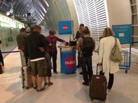 아비뇽 역에서 OUIGO 체크인 데스크