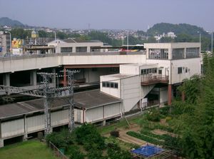 역 전체 풍경