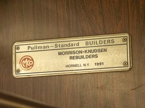 R46의 전면 개조를 보여주는 명판