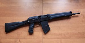 410 매그넘탄을 사용하는 활강식 Saiga-410K