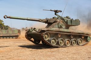 브라질군에서 운용 중인 SK-105