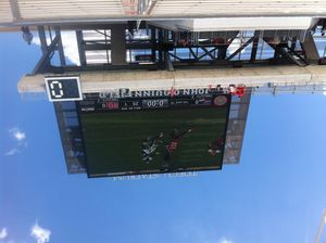 TDECU 스타디움의 비디오 보드