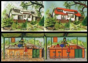 게임 출시 당시 사진 사용에 대한 비평가들의 의견이 많았지만, 개발 초기에는 'Tajemnica Statuetki'는 손으로 그린 배경을 사용할 예정이었으며, 결정이 내려지기 전에 다양한 스토리보드와 컨셉 아트가 이미 완성되었다.