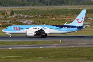 TUI 플라이 노르딕의 보잉 737 MAX 8