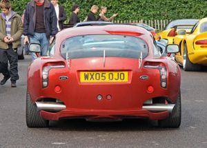 TVR 사가리스 후면