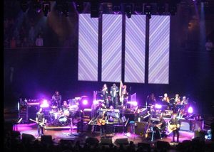 2009년 11월 24일 로열 앨버트 홀에서 공연하는 스노우 패트롤