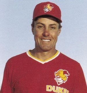 트리플 A 앨버커키 듀크스 시절의 스트롬(1987년)