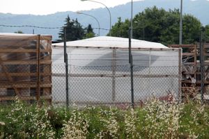 이탈리아 피스토이아에서 제작 중인 V250 선두부