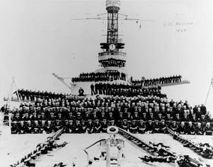 1924년의 애리조나와 선박 보충대