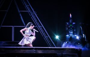 2015년 베를린에서 "Wide Awake"를 공연하는 페리